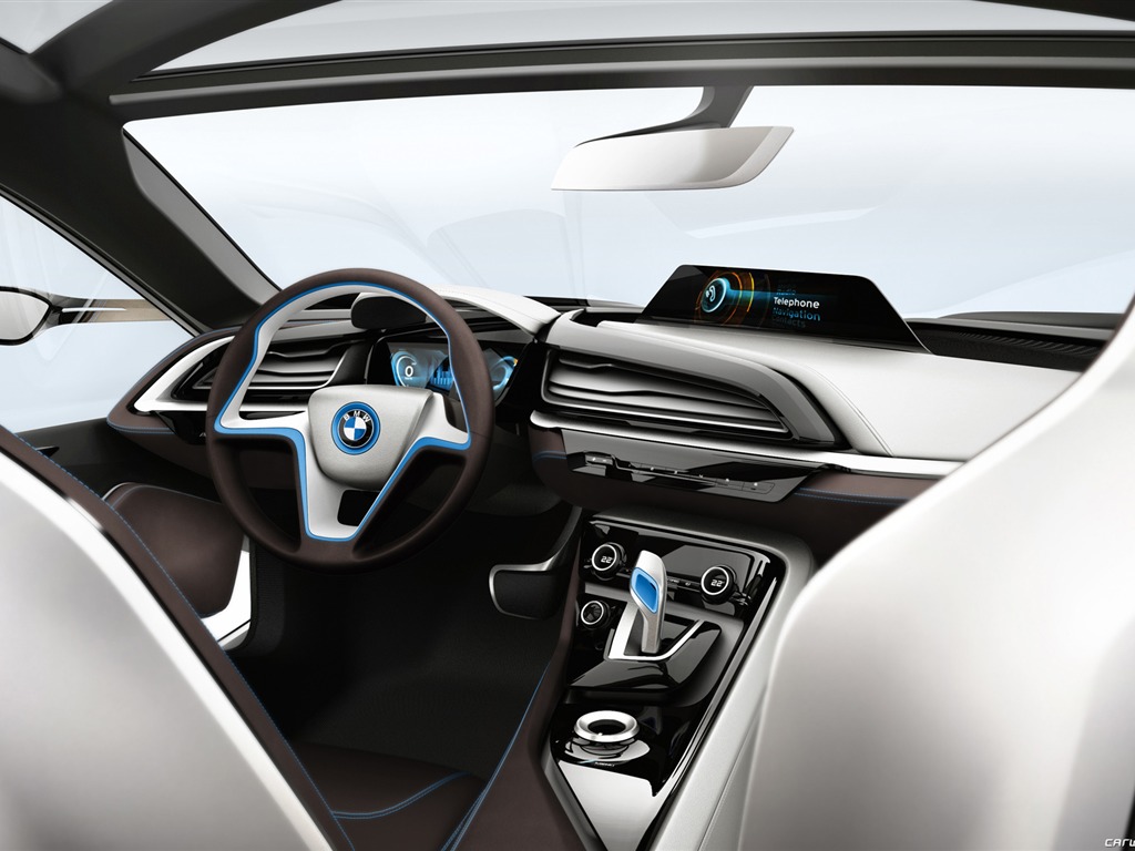 BMW i8 개념 - 2011의 HD 배경 화면 #34 - 1024x768