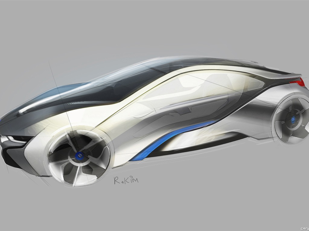 BMW i8 Concept - 2011 寶馬 #41 - 1024x768