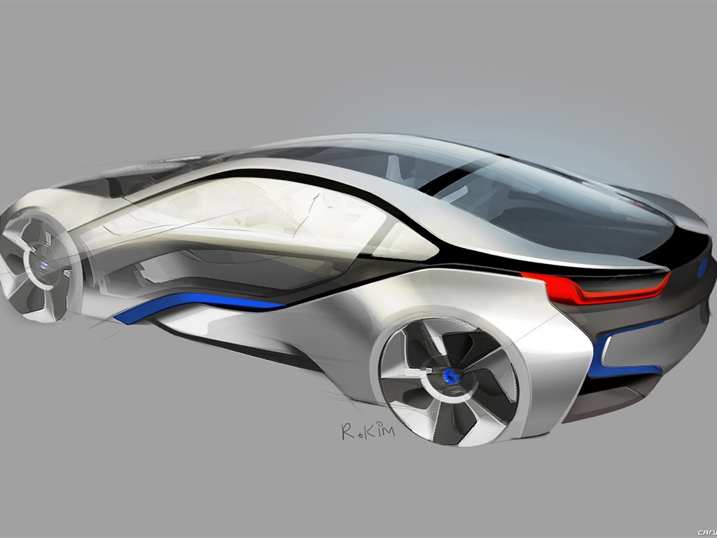 BMW i8 Concept - 2011 宝马42 - 1024x768