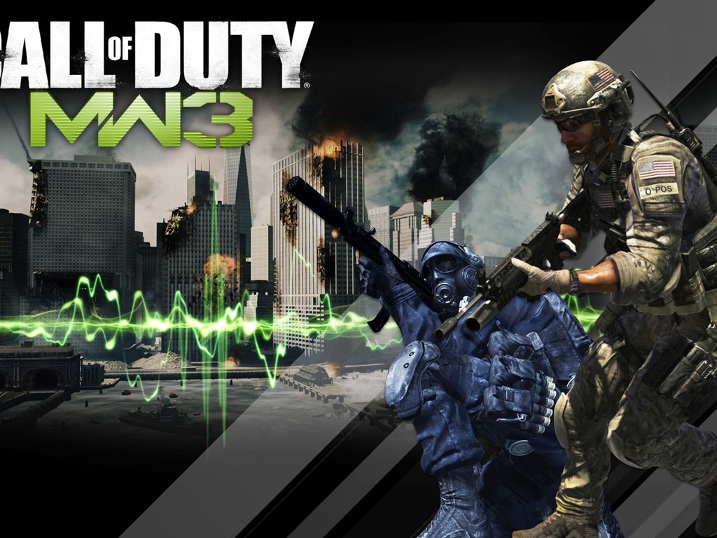 Call of Duty: MW3 使命召喚8：現代戰爭3 高清壁紙 #8 - 1024x768
