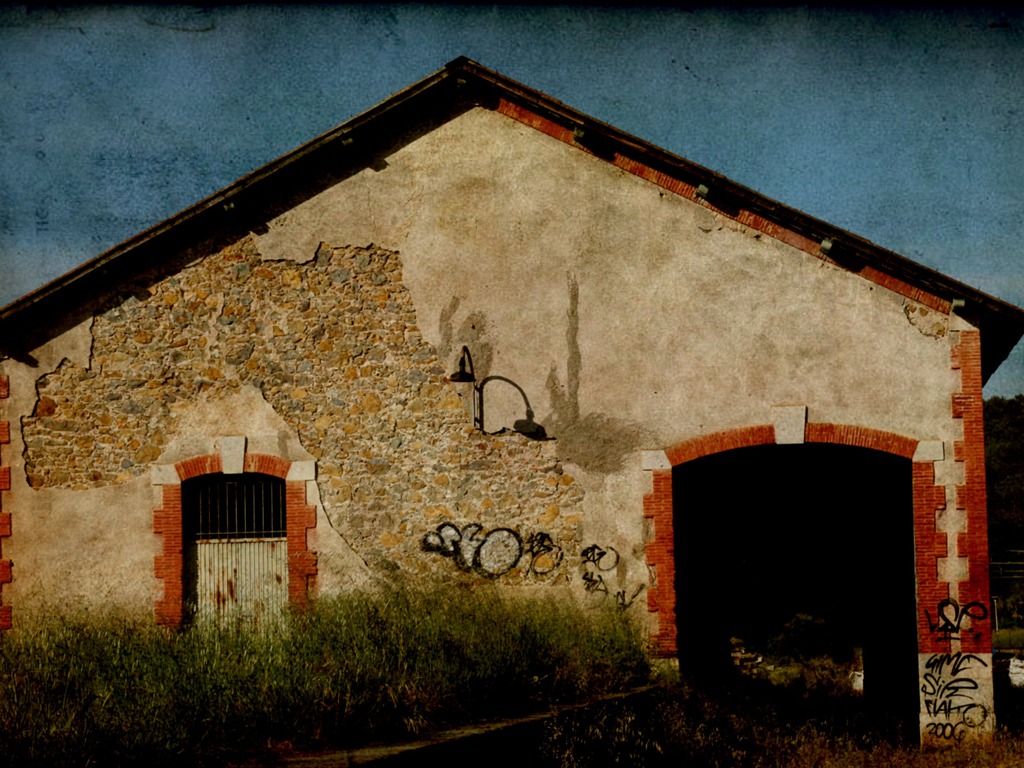 Spanien Girona HDR-Stil Hintergrundbilder #12 - 1024x768
