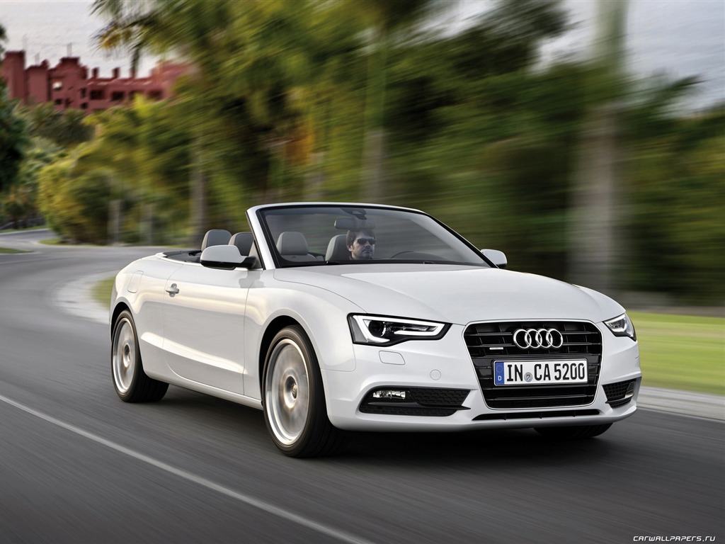 Audi A5 Cabriolet - 2011 fondos de pantalla HD #2 - 1024x768