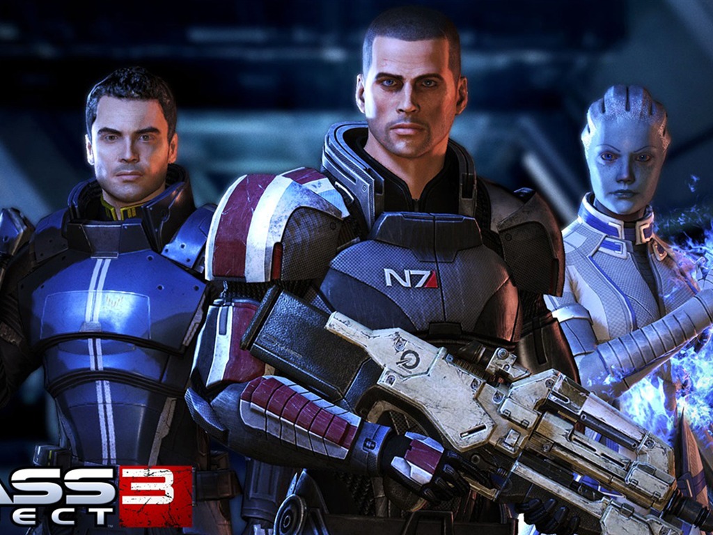 Mass Effect 3 質量效應3 高清壁紙 #1 - 1024x768