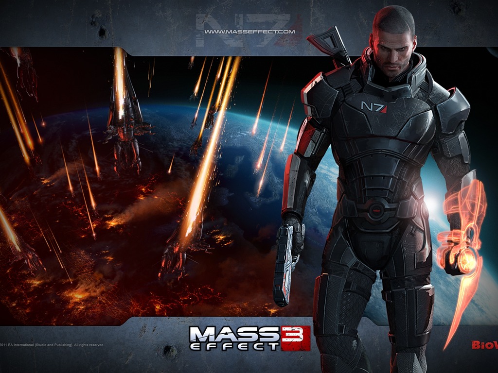 Mass Effect 3 質量效應3 高清壁紙 #3 - 1024x768
