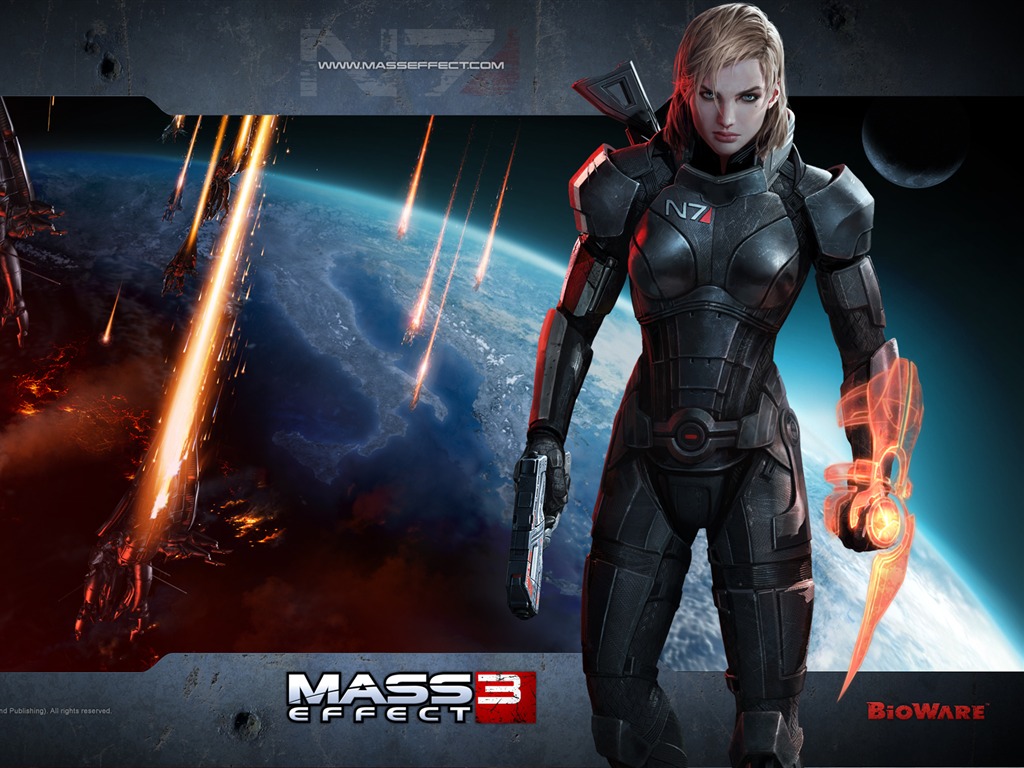 Mass Effect 3 質量效應3 高清壁紙 #6 - 1024x768