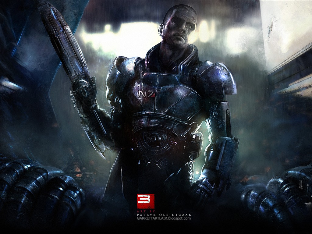Mass Effect 3 質量效應3 高清壁紙 #7 - 1024x768