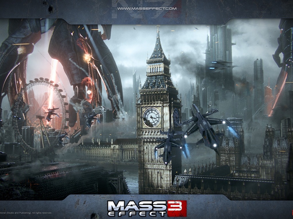 Mass Effect 3 質量效應3 高清壁紙 #9 - 1024x768