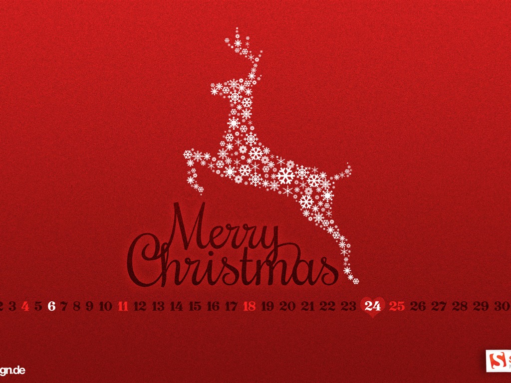 December 2011 Calendar wallpaper (1) #11 - 1024x768