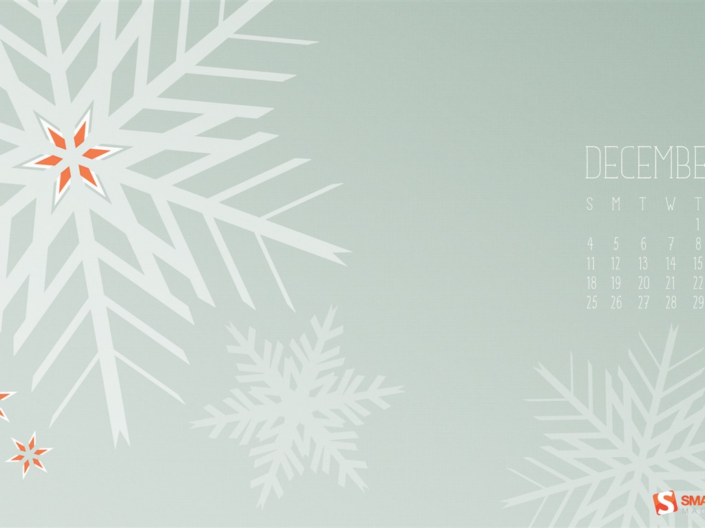 Dezember 2011 Kalender Wallpaper (2) #14 - 1024x768