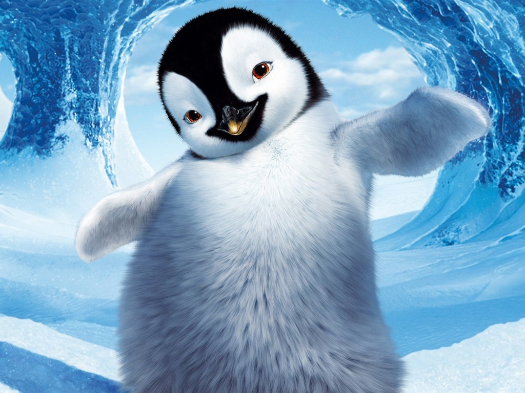 Happy Feet Two 快樂的大腳2 高清壁紙 #2 - 1024x768