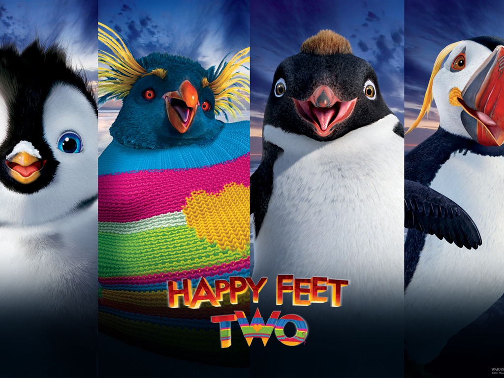 Happy Feet Two 快乐的大脚2 高清壁纸5 - 1024x768