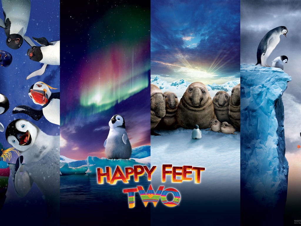 Happy Feet Two 快乐的大脚2 高清壁纸9 - 1024x768