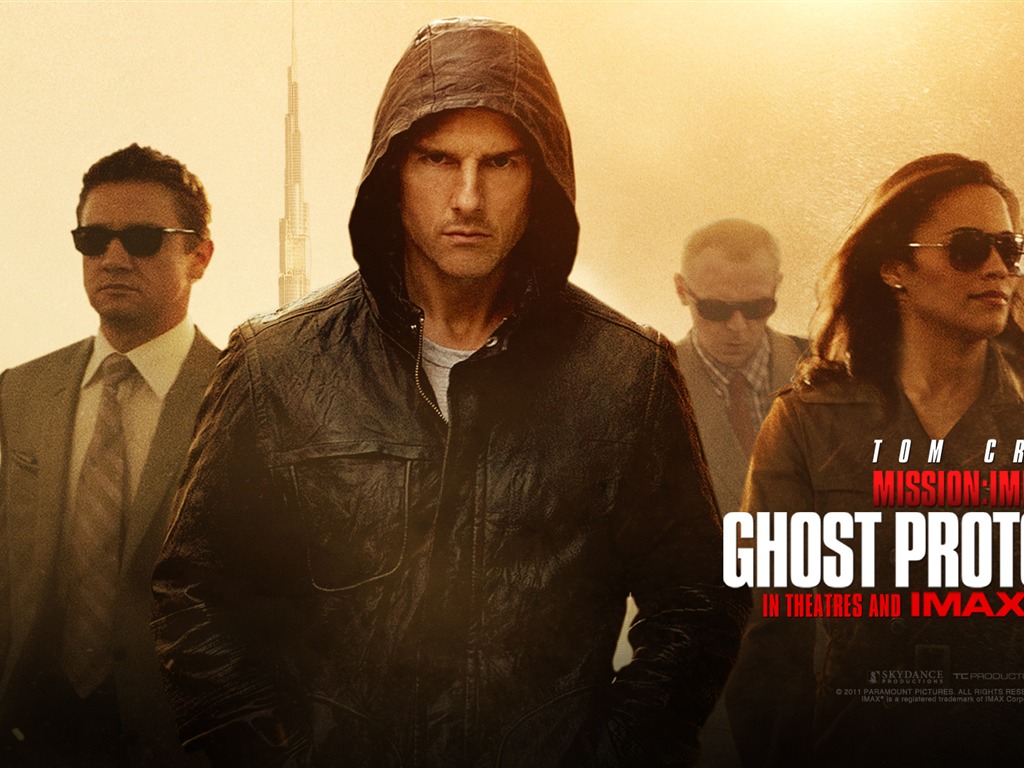 Mission: Impossible - Ghost Protocolo de fondos de pantalla HD #1 - 1024x768