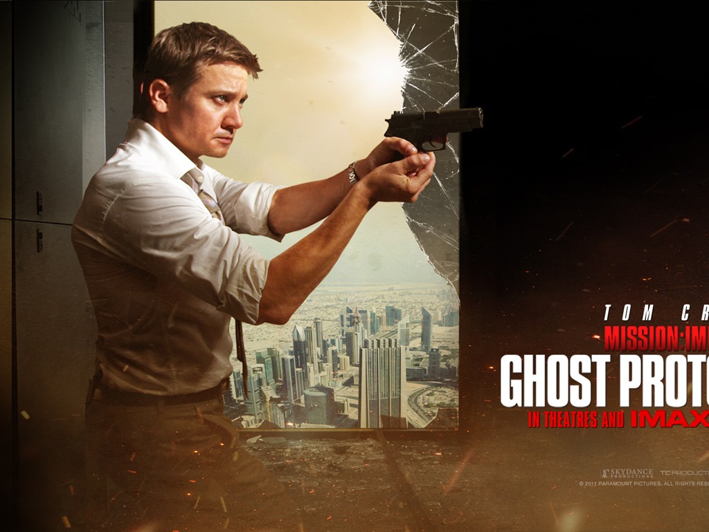Mission: Impossible - Ghost Protocolo de fondos de pantalla HD #2 - 1024x768