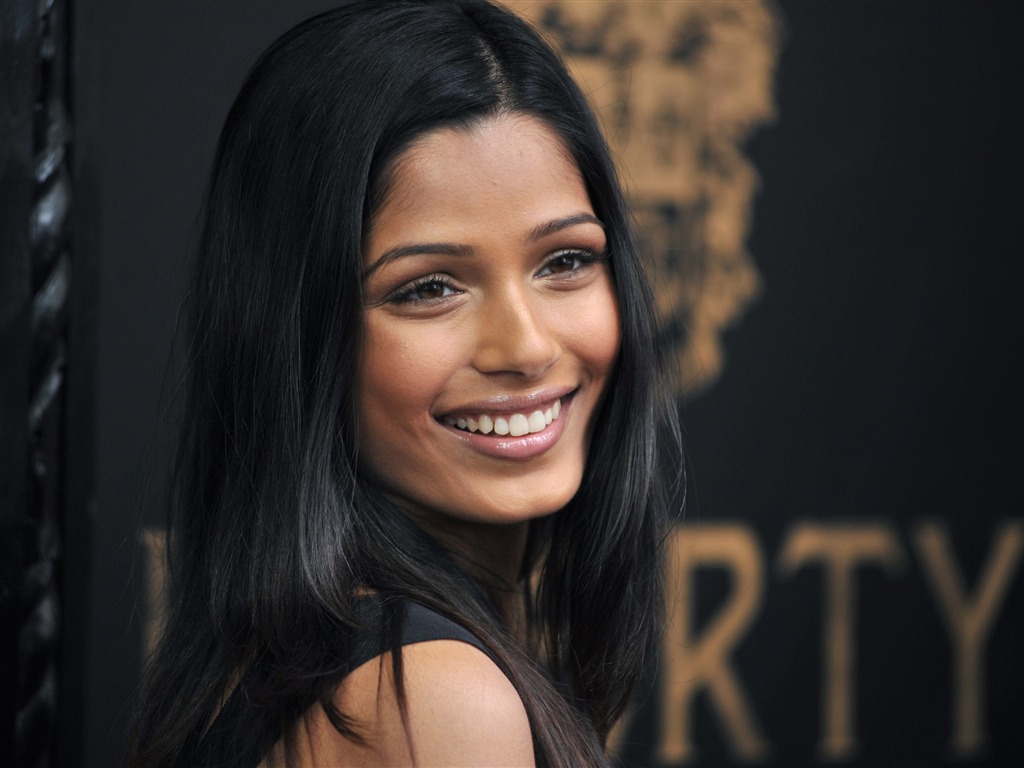 Freida Pinto 芙蕾達·平托 美女壁紙 #5 - 1024x768