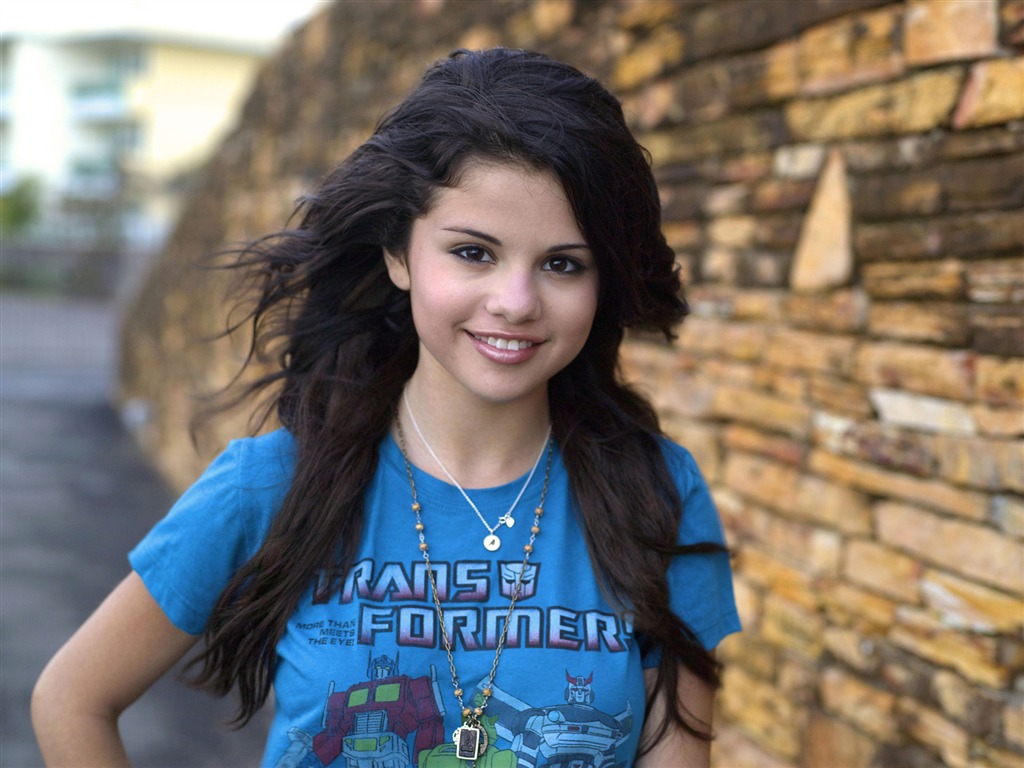 Selena Gomez krásnou tapetu #23 - 1024x768