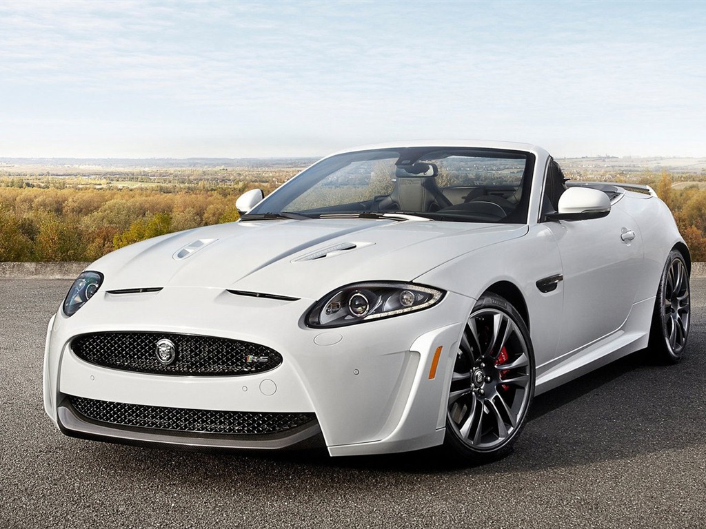 2013 捷豹XK XKR-S Convertible跑车壁纸1 - 1024x768