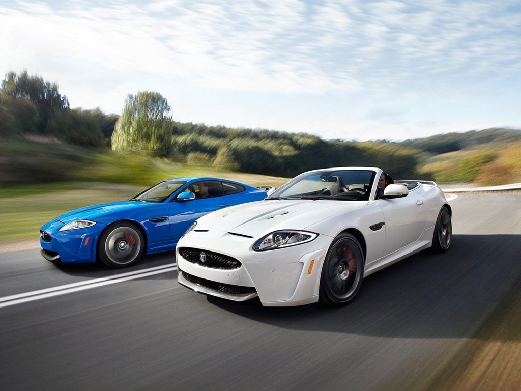 2013 捷豹XK XKR-S Convertible跑車壁紙 #2 - 1024x768