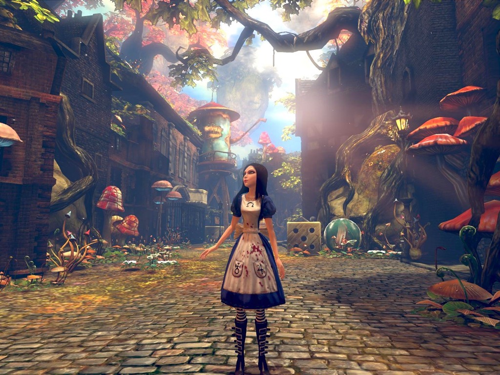 Alice: Madness Returns 愛麗絲：瘋狂回歸 高清壁紙 #8 - 1024x768