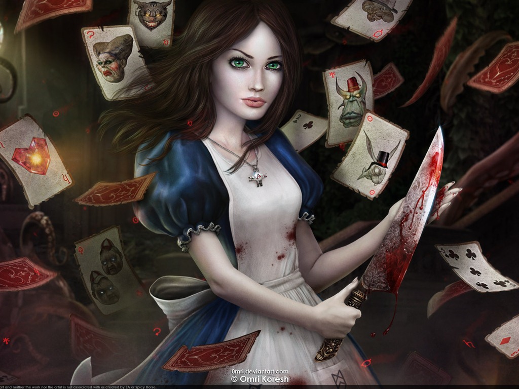 Alice: Madness Returns 爱丽丝：疯狂回归 高清壁纸9 - 1024x768