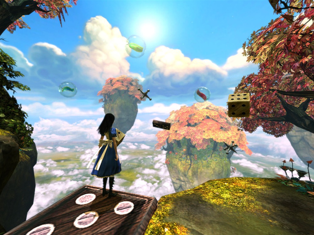 Alice: Madness Devoluciones fondos de pantalla HD #10 - 1024x768