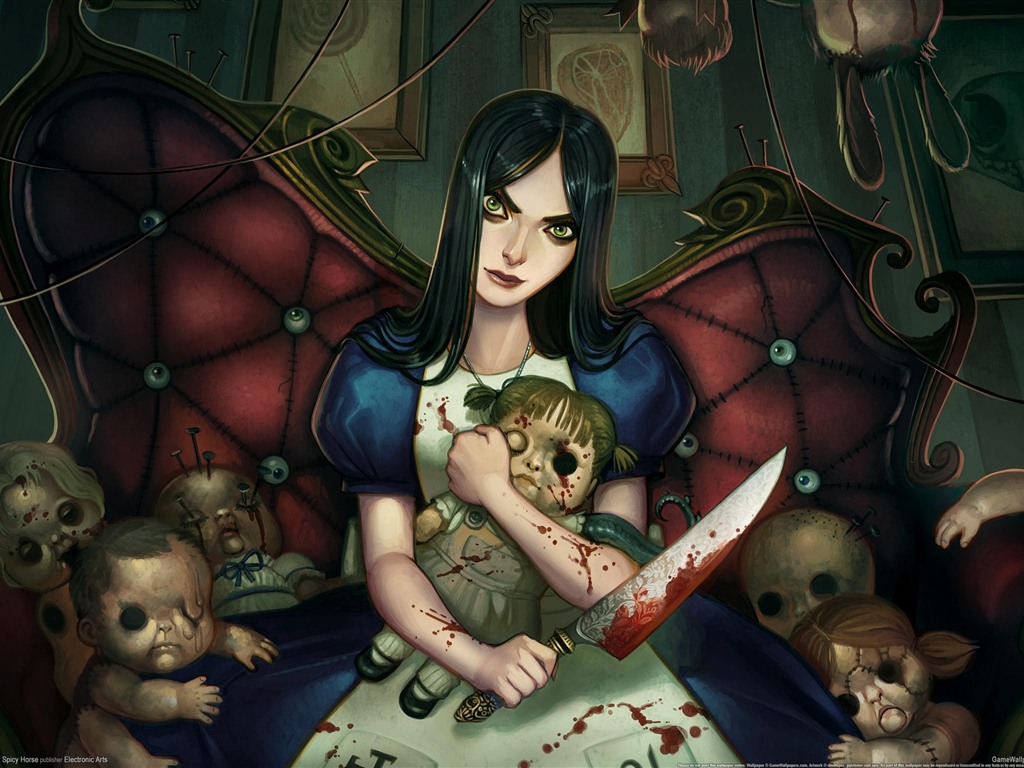 Alice: Madness Returns 愛麗絲：瘋狂回歸 高清壁紙 #11 - 1024x768
