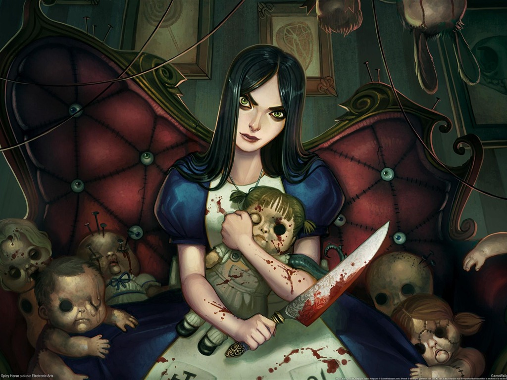 Alice: Madness Returns 愛麗絲：瘋狂回歸 高清壁紙 #11 - 1024x768