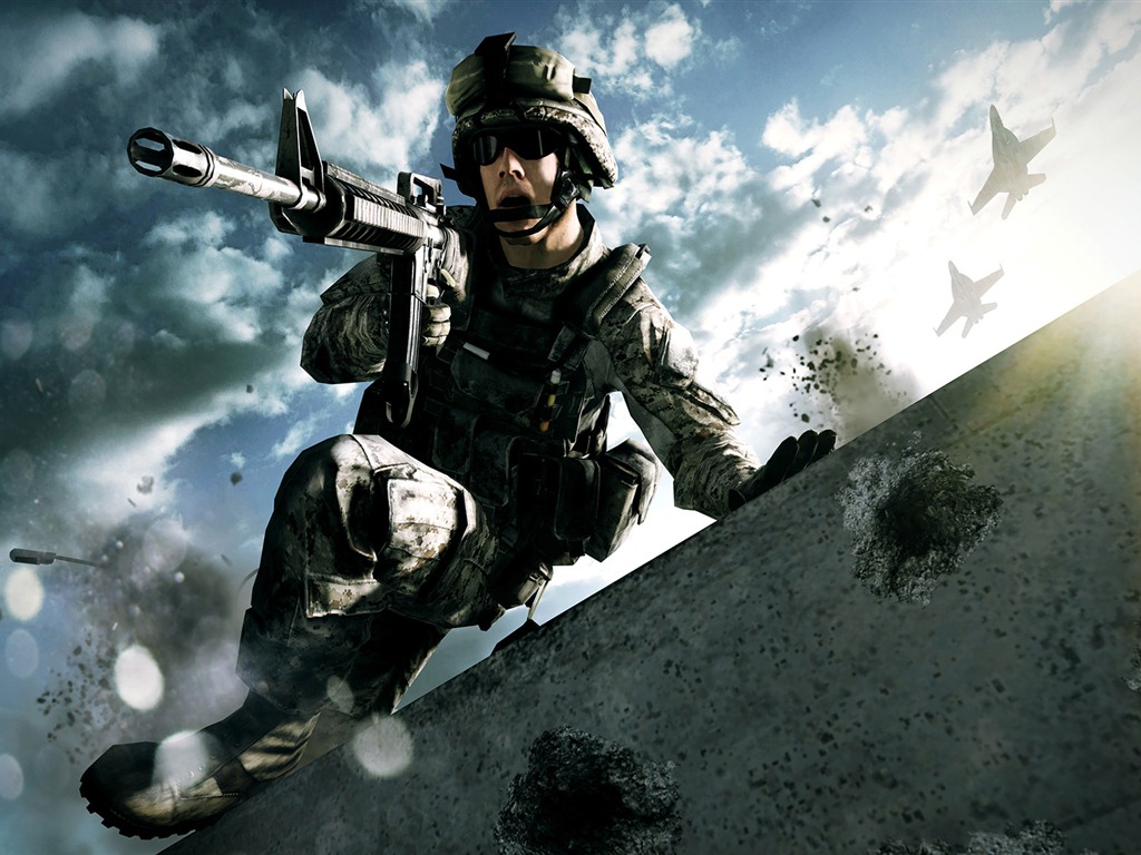 Battlefield 3 fondos de pantalla HD #7 - 1024x768