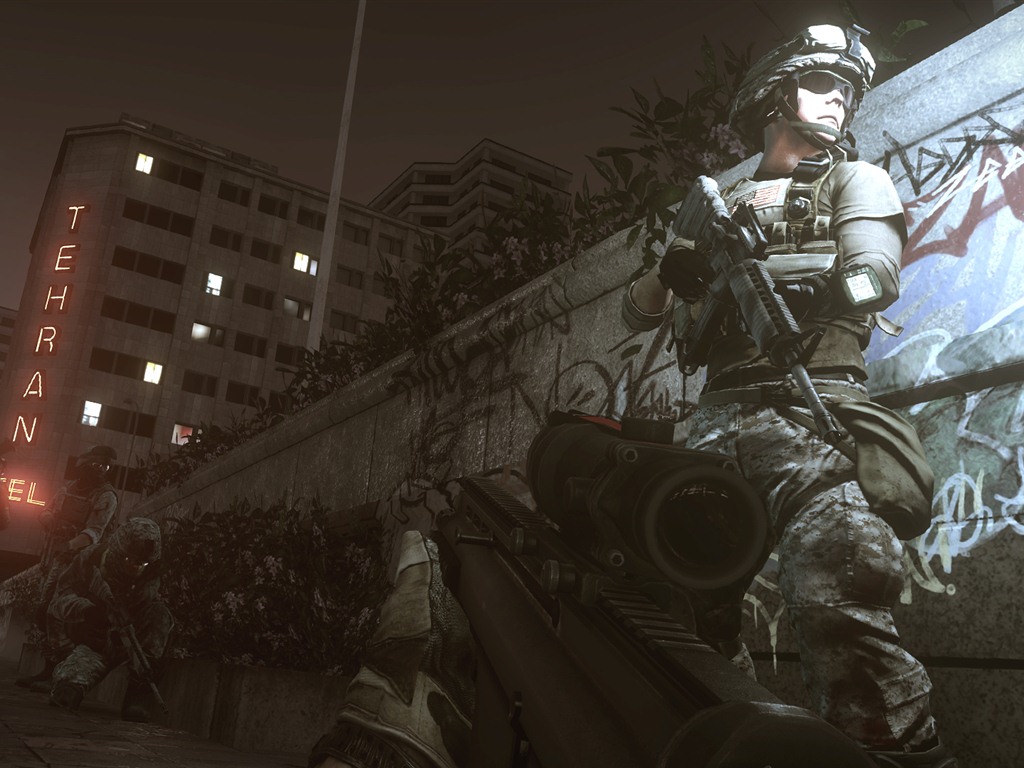 Battlefield 3 fondos de pantalla HD #13 - 1024x768