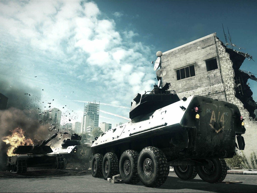 Battlefield 3 fondos de pantalla HD #19 - 1024x768