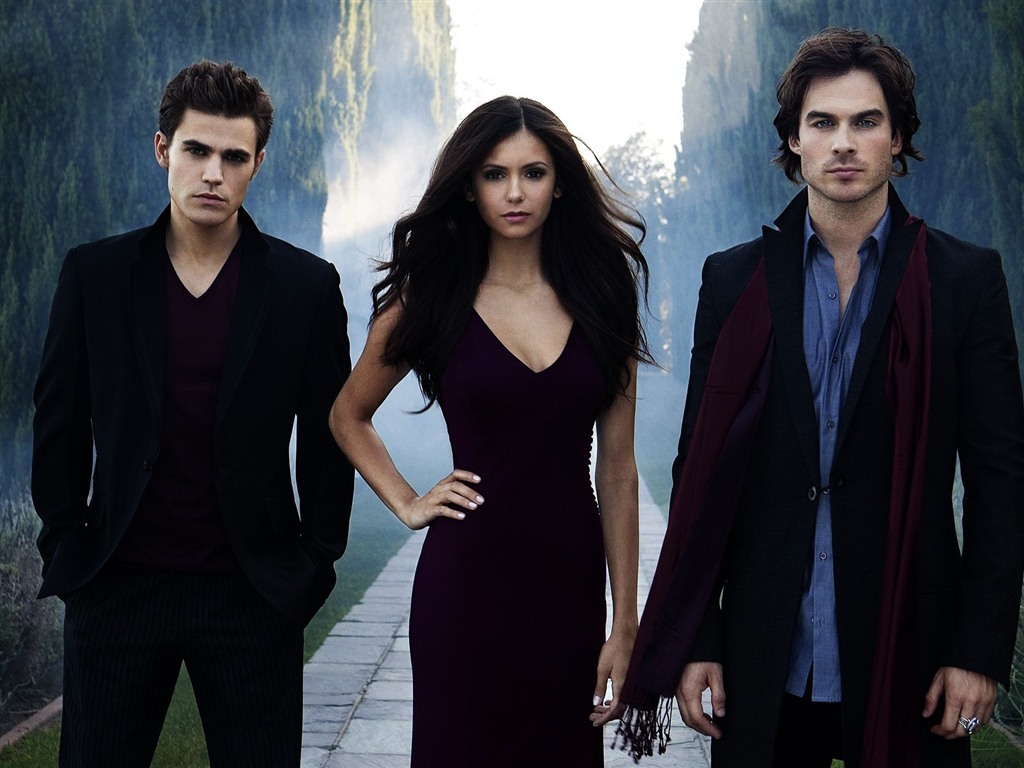 The Vampire Diaries HD 吸血鬼日記 高清壁紙 #6 - 1024x768