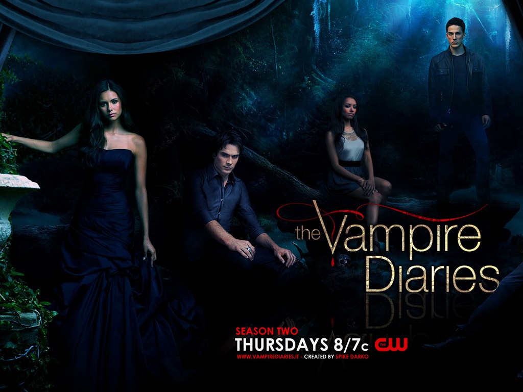 The Vampire Diaries HD 吸血鬼日記 高清壁紙 #18 - 1024x768