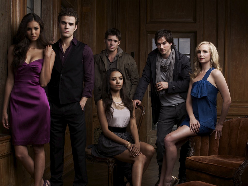 The Vampire Diaries HD 吸血鬼日記 高清壁紙 #19 - 1024x768