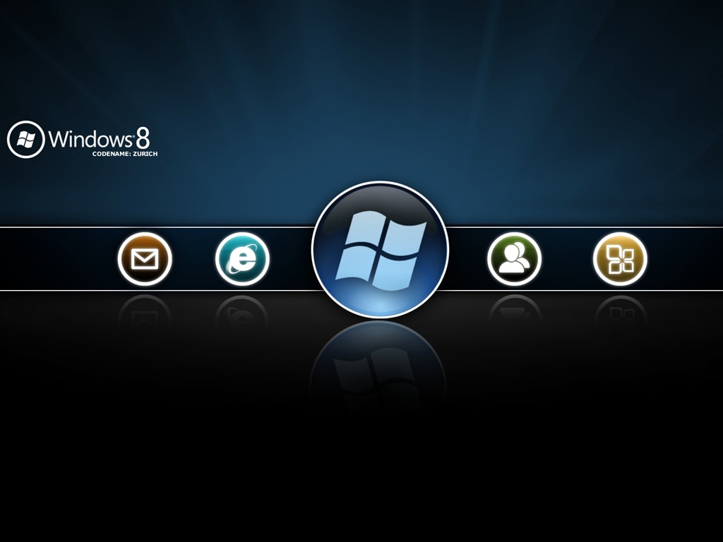 Windows 8 主題壁紙 (一) #20 - 1024x768