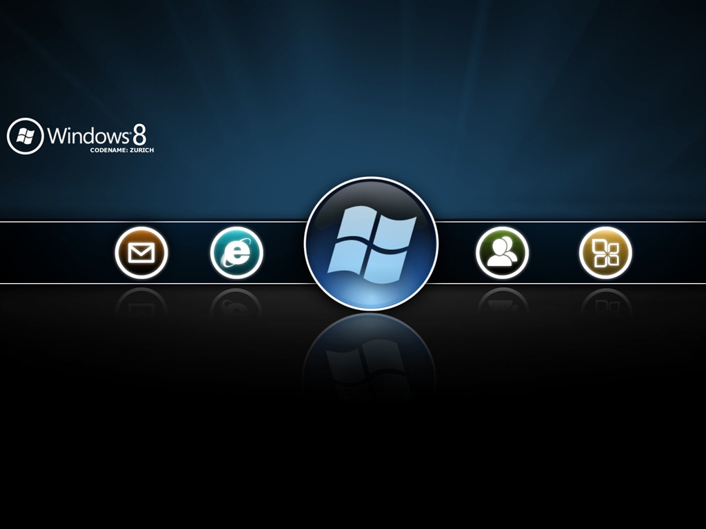 Windowsの8テーマの壁紙（1） #20 - 1024x768