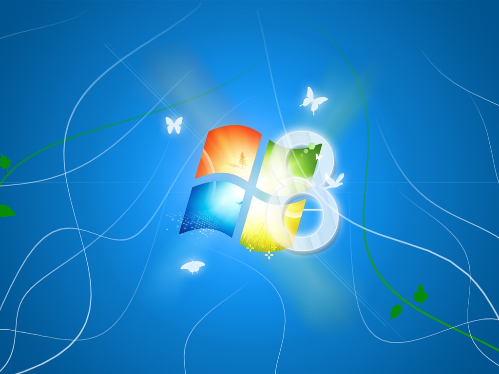 Fond d'écran Windows 8 Theme (2) #5 - 1024x768