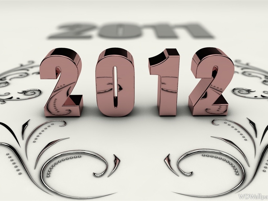 2012 新年主題壁紙(一) #8 - 1024x768