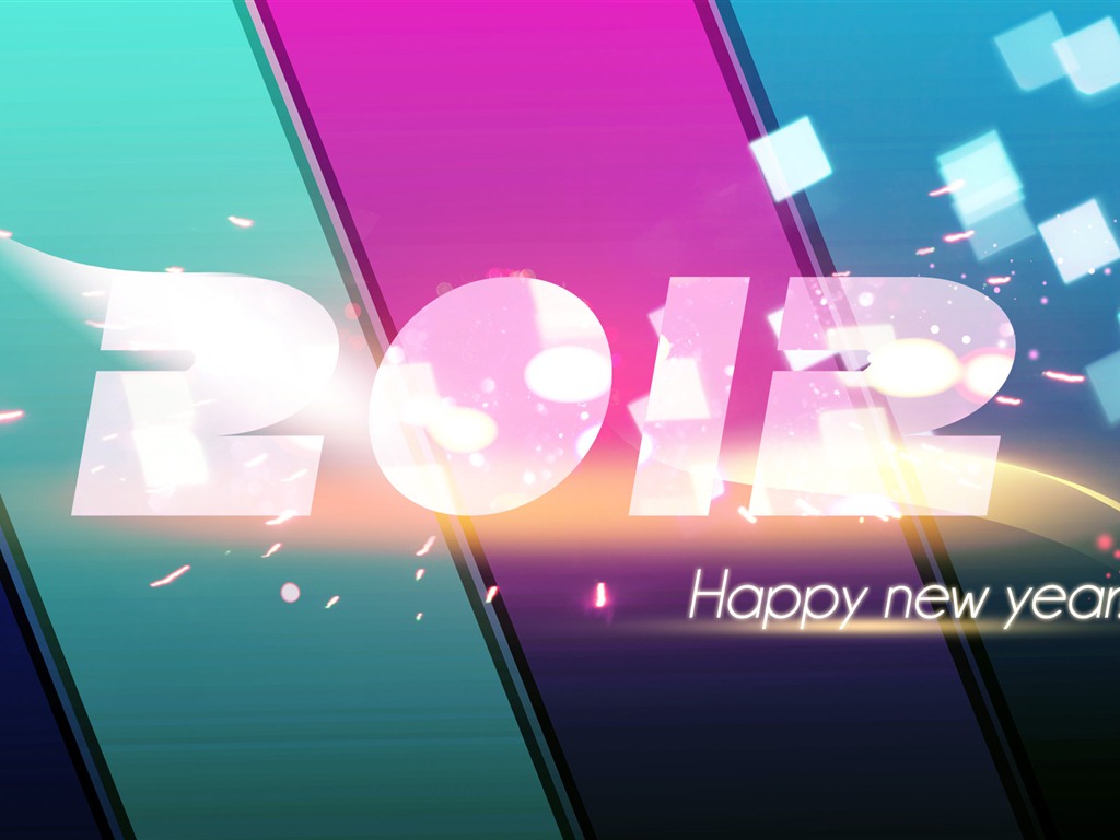2012 新年主題壁紙(一) #14 - 1024x768