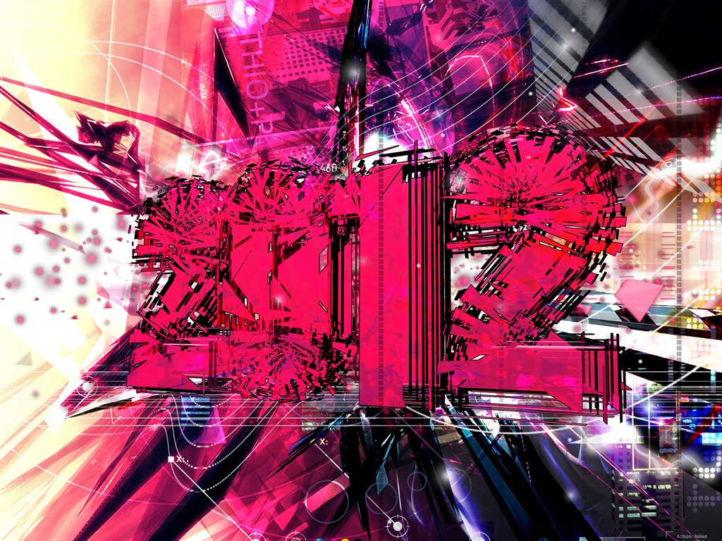 2012 新年主題壁紙(一) #15 - 1024x768