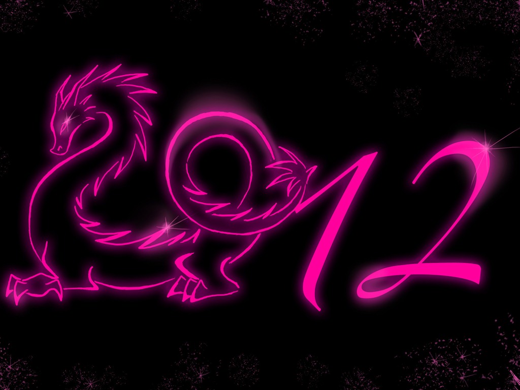 2012 Neues Jahr Tapeten (1) #16 - 1024x768