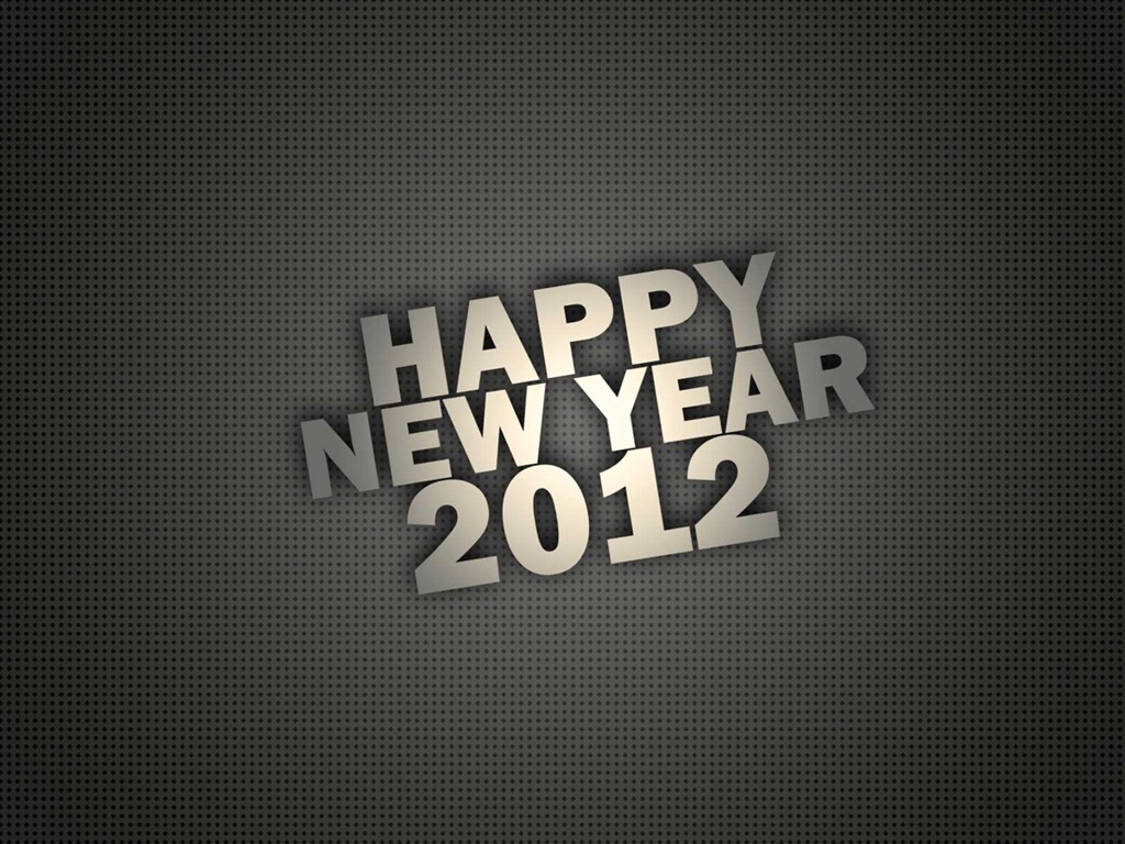 2012 New Year wallpapers (2) #4 - 1024x768