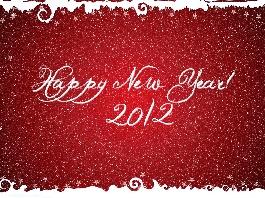 2012 New Year wallpapers (2) #6 - 1024x768