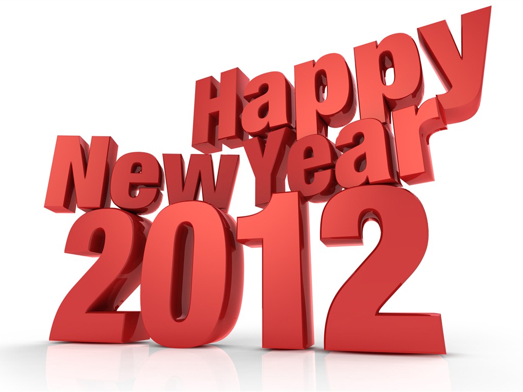 2012 Neues Jahr Tapeten (2) #11 - 1024x768
