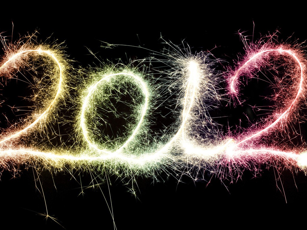 2012 Neues Jahr Tapeten (2) #13 - 1024x768