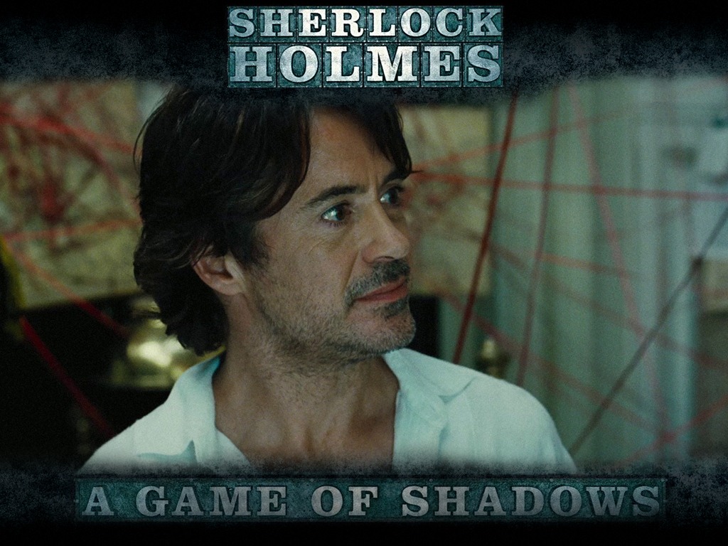 Sherlock Holmes: un jeu de fonds d'écran HD Ombres #14 - 1024x768