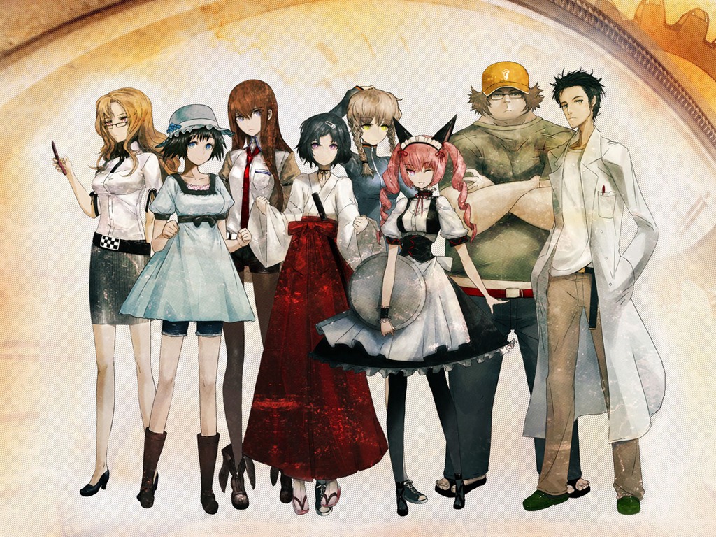 Steins Gate HD tapety na plochu #7 - 1024x768