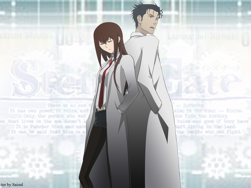 Steins Gate HD tapety na plochu #16 - 1024x768