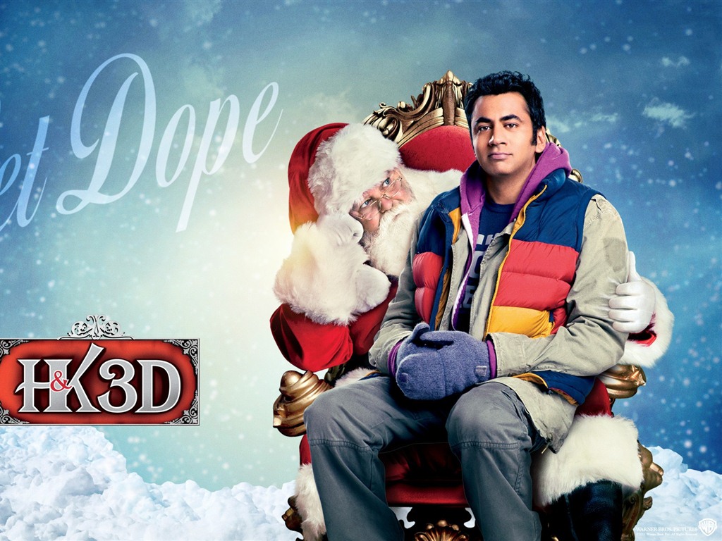 A Very Harold & Kumar Christmas 尋堡奇遇3 高清壁紙 #6 - 1024x768