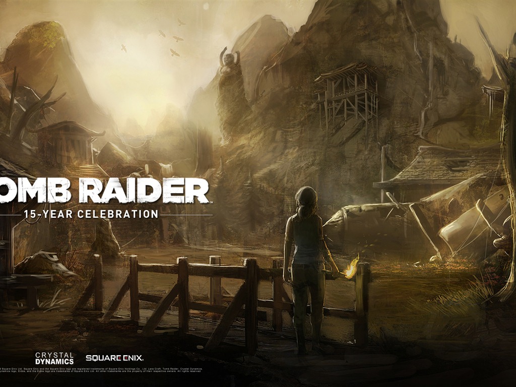 Tomb Raider 15-Year Celebration 古墓丽影15周年纪念版 高清壁纸3 - 1024x768