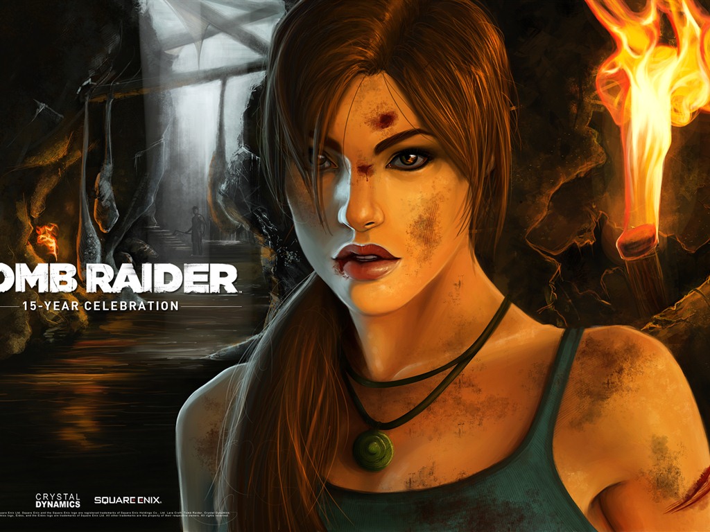 Tomb Raider 15-Year Celebration 古墓丽影15周年纪念版 高清壁纸7 - 1024x768